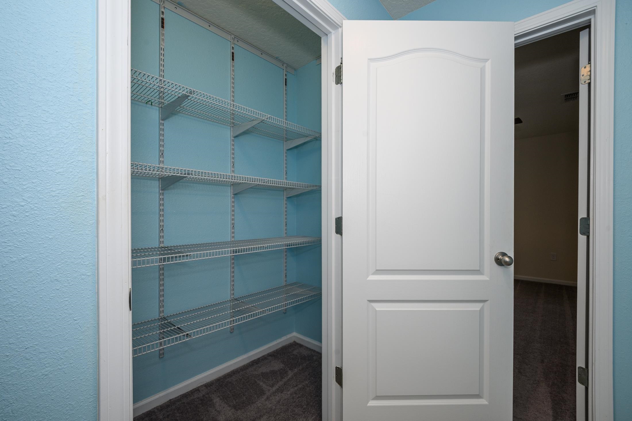772 Pullman Circle St. Augustine, FL 32084 - Photo 38 of 77 a view of walk in closet with empty racks