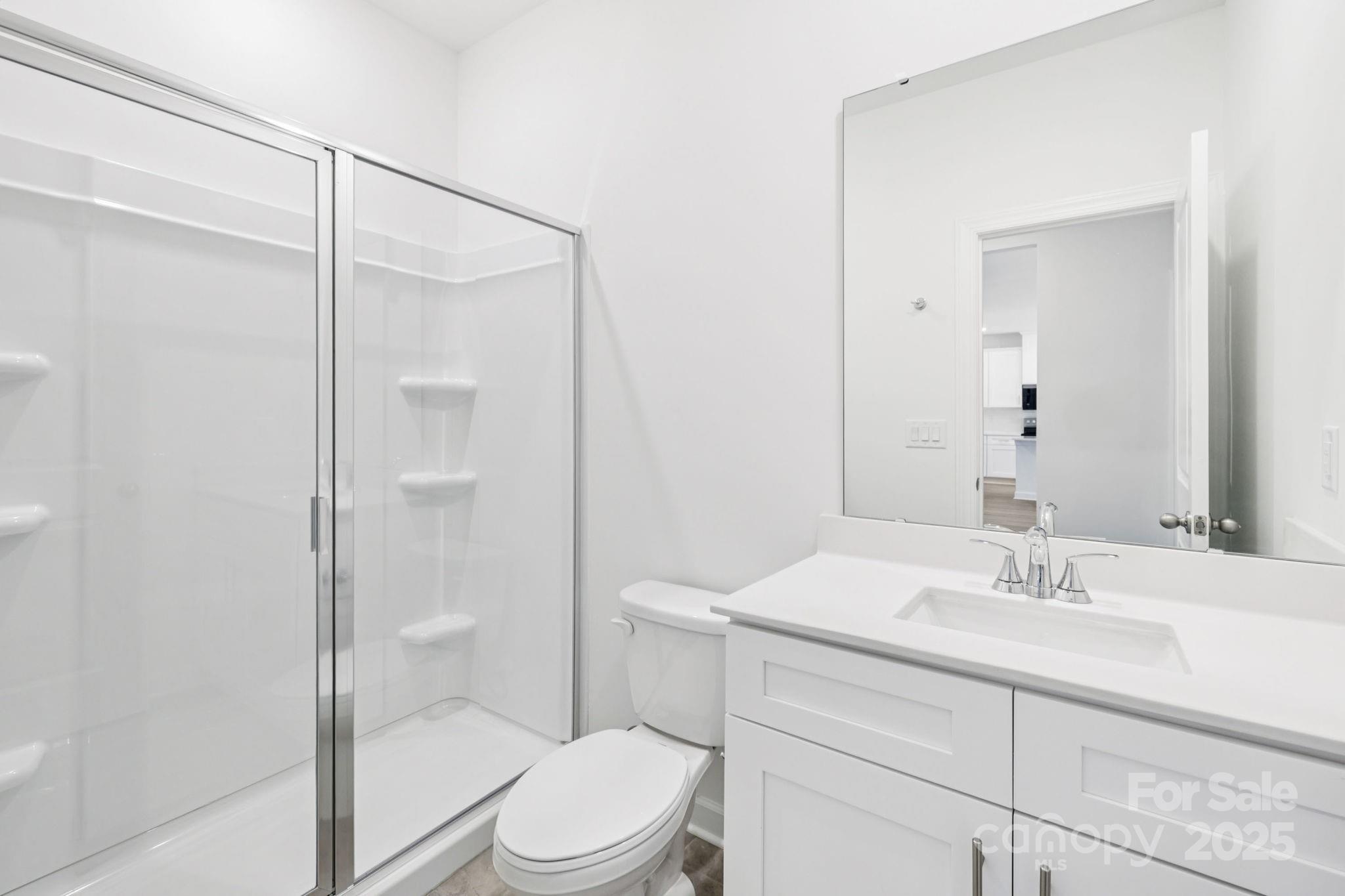 161 Murphy Mdw Road Mocksville, NC 27028 - Photo 10 of 29 a bathroom with a sink a toilet and shower