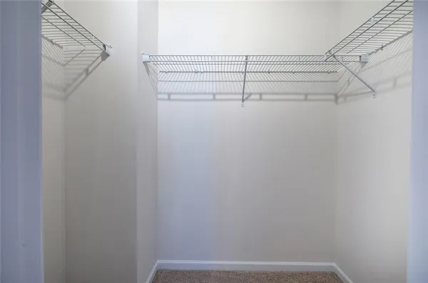 a view of a rack on the wall