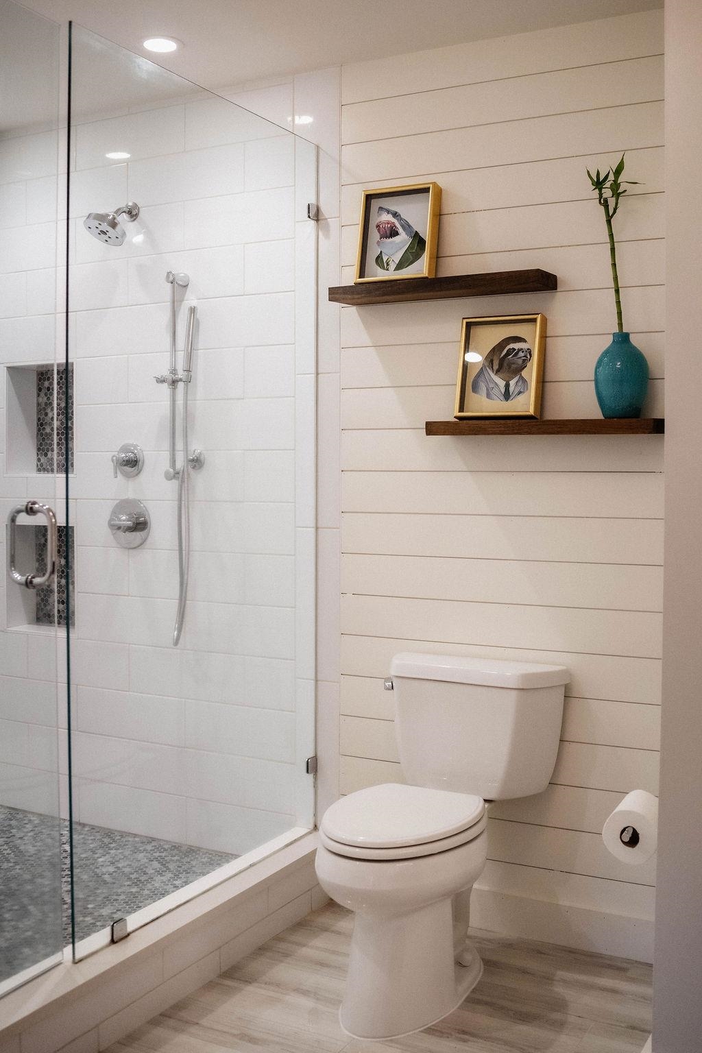 1925 Nelson Avenue Memphis, TN 38104 - Photo 17 of 39 Fully renovated en suite bathroom with a stall shower, tile floors