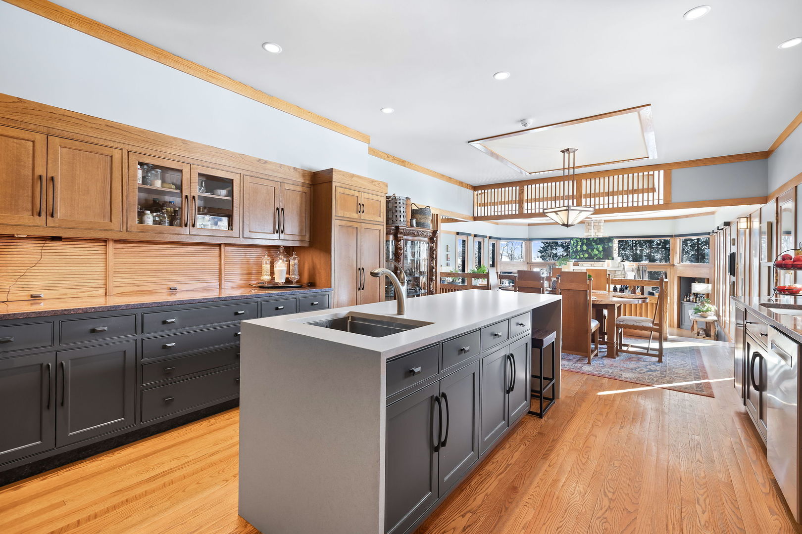 13540 McCarthy Road Lemont, IL 60439 - Photo 15 of 71 a kitchen with stainless steel appliances granite countertop a stove and cabinets