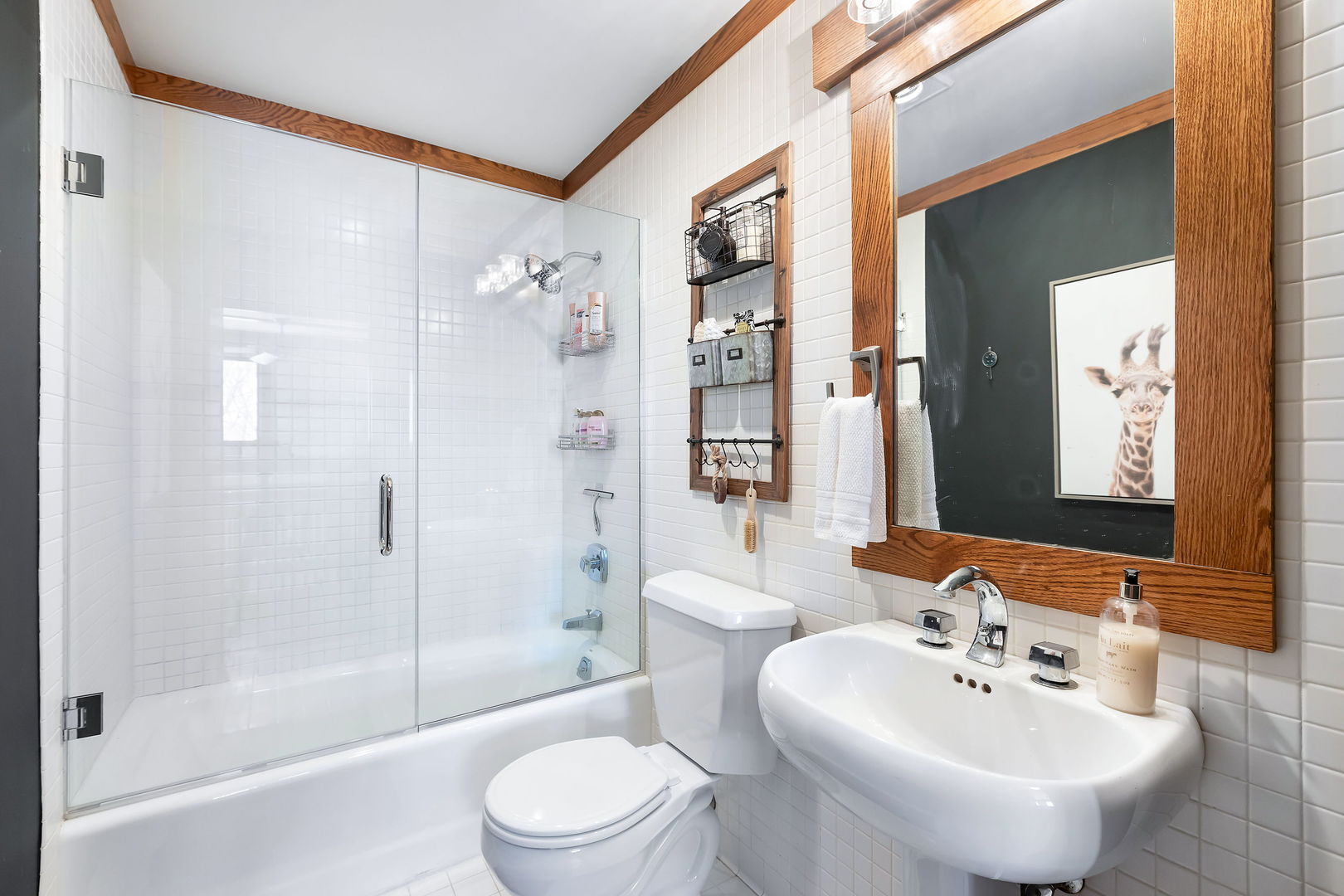 13540 McCarthy Road Lemont, IL 60439 - Photo 35 of 71 a bathroom with a sink toilet and shower