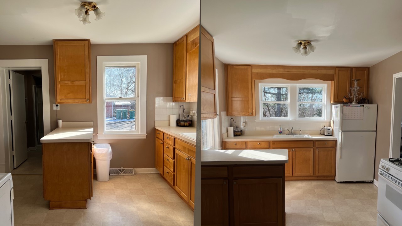 13540 McCarthy Road Lemont, IL 60439 - Photo 66 of 71 a kitchen with kitchen island a sink a stove and a refrigerator