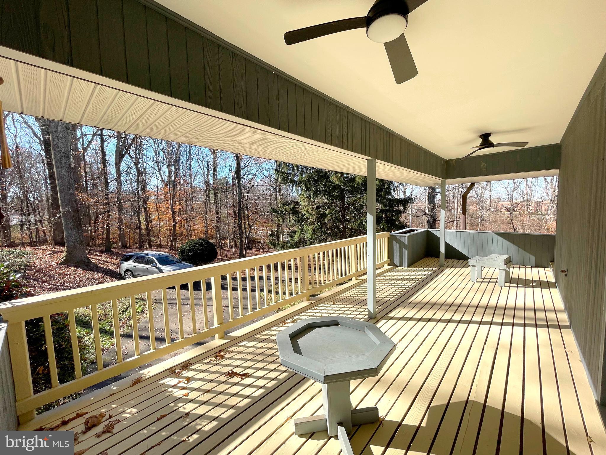 9457 Boyds Turn Road Owings, MD 20736 - Photo 33 of 46 a view of balcony with furniture