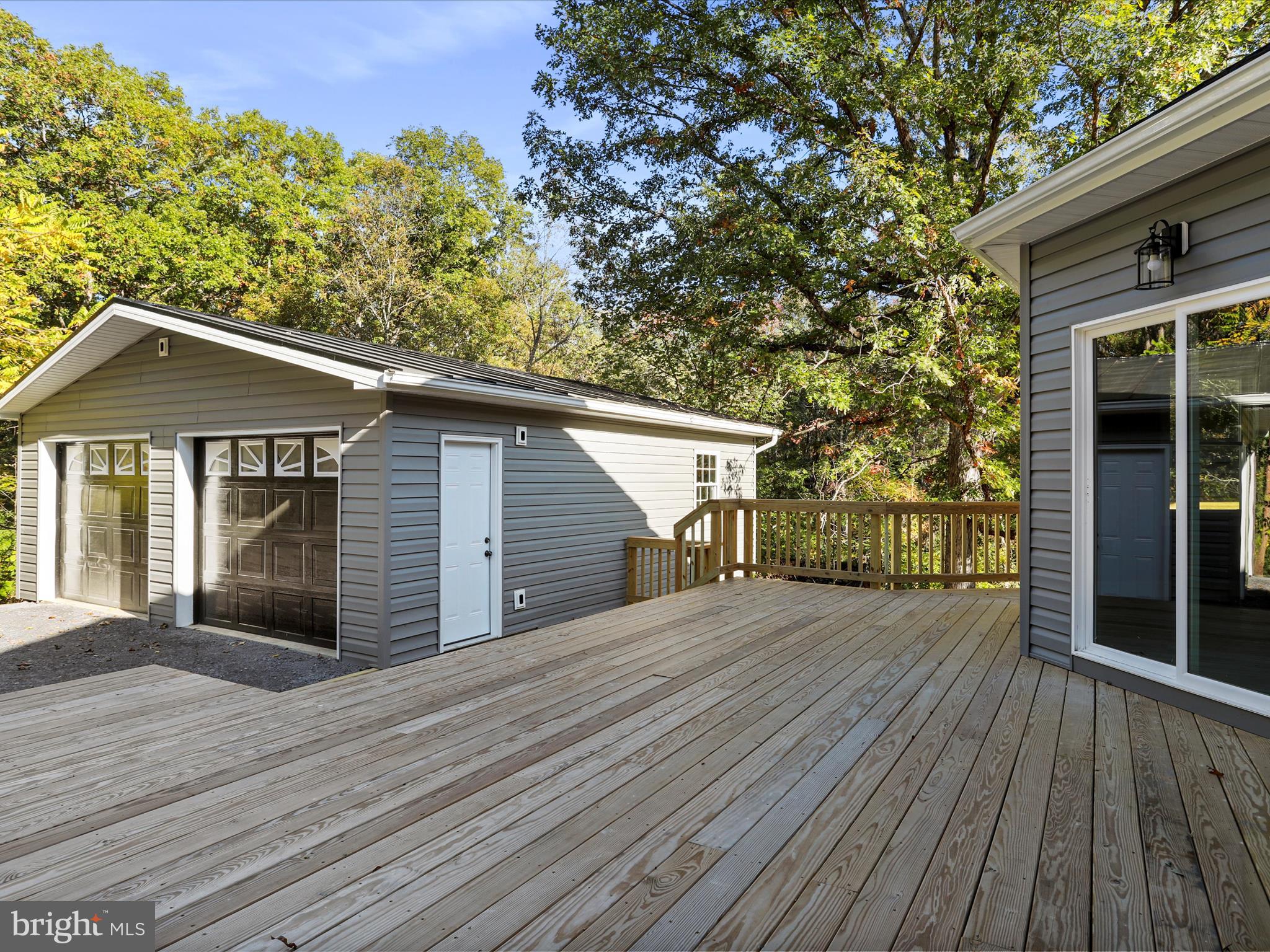 2678 Boliver Road Fort Valley, VA 22652 - Photo 11 of 31 Spacious New Deck Detached 2 Car Garage