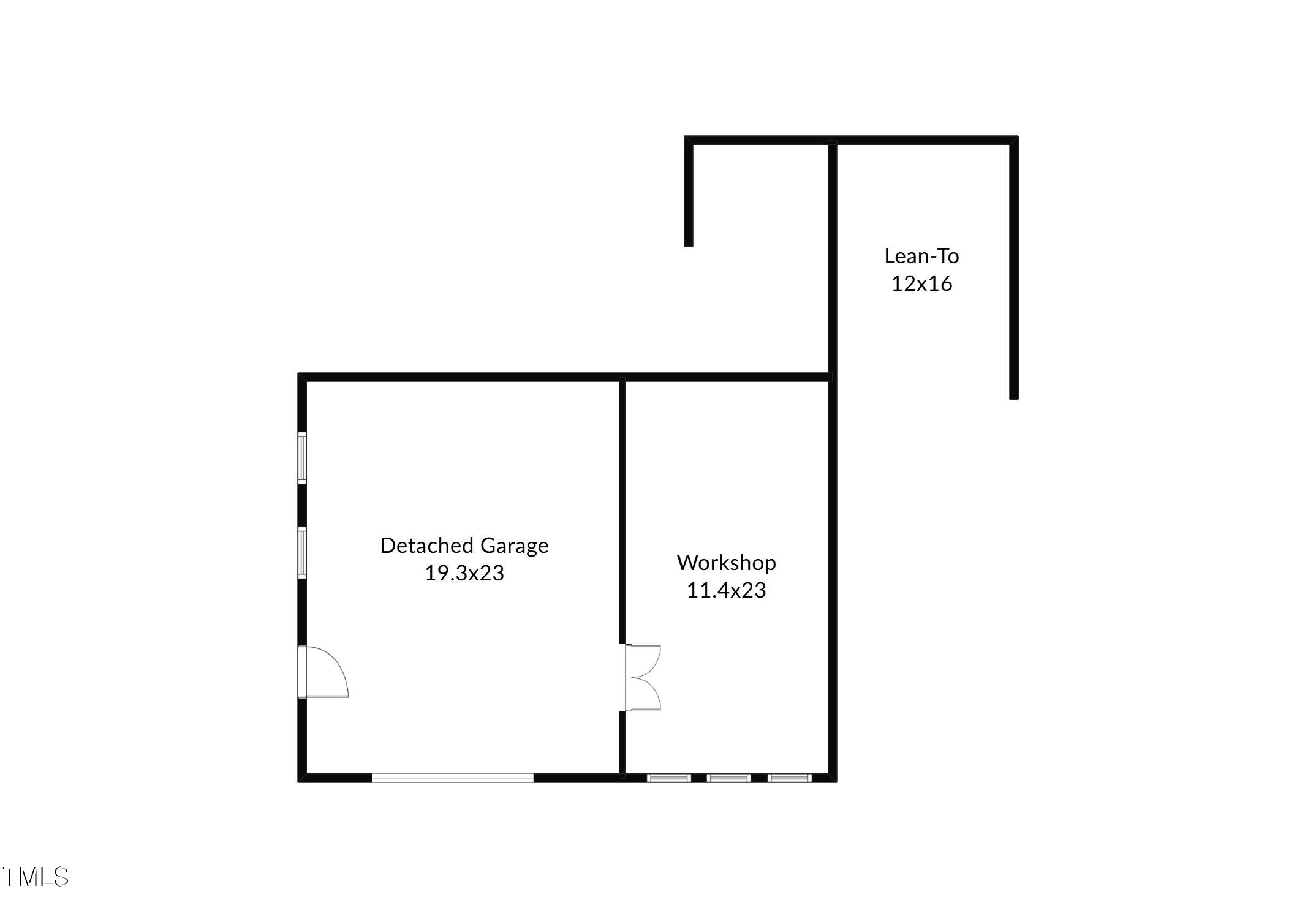 6916 Bill Poole Road Rougemont, NC 27572 - Photo 46 of 47 6916 Bill Poole - Detached Garage