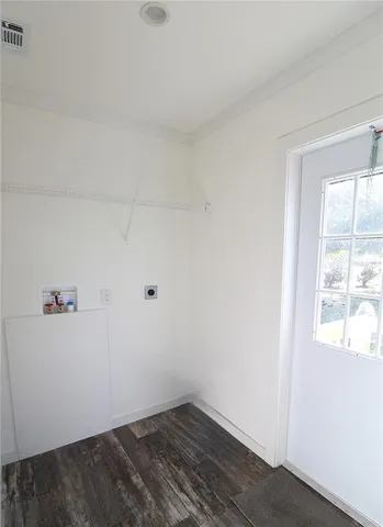 a view of wooden staircase