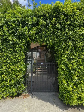 front view of a house with a tree