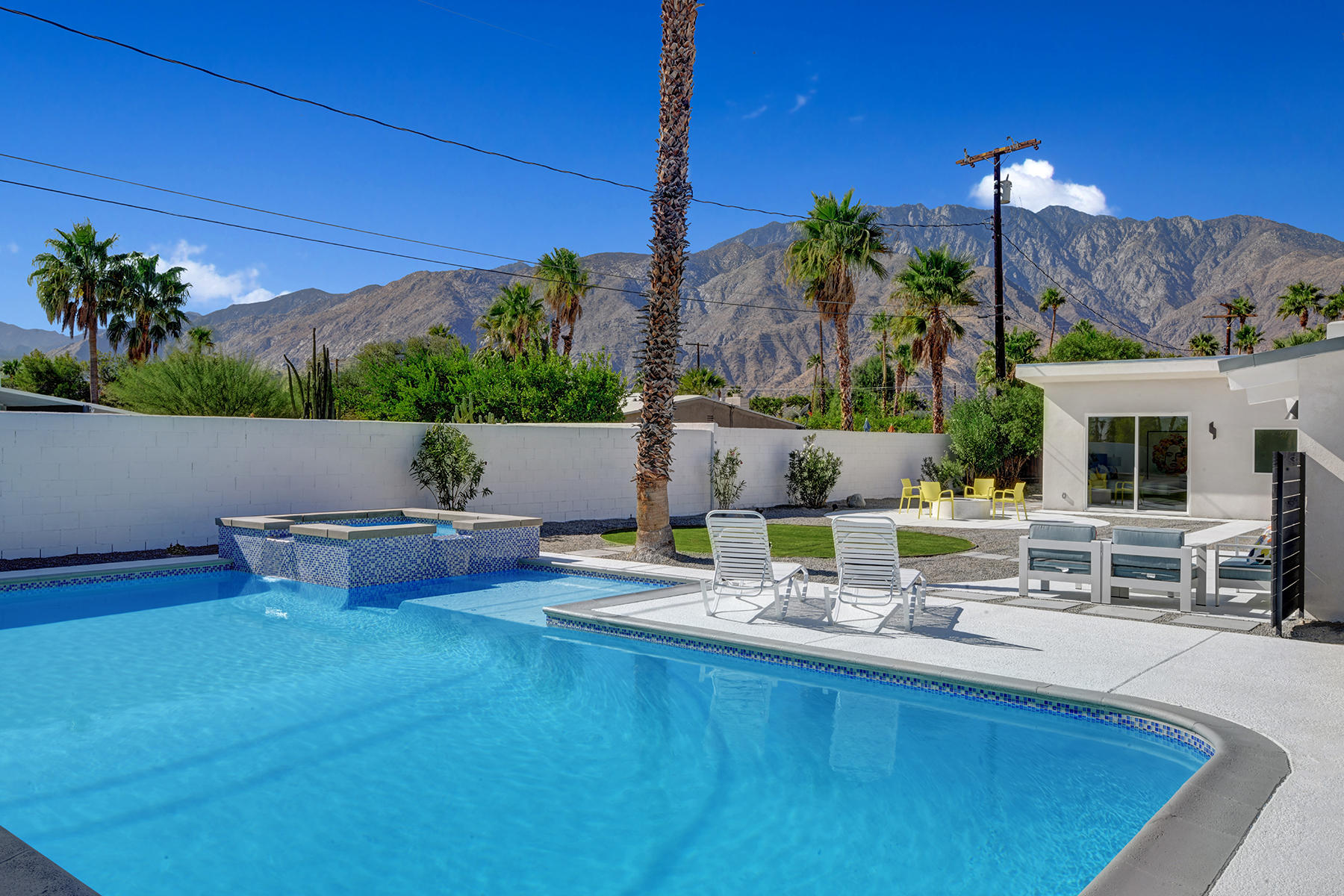 909 East Sunair Road Palm Springs, CA 92262 - Photo 2 of 39 POOL AND SPA TO MOUNTAIN MLS