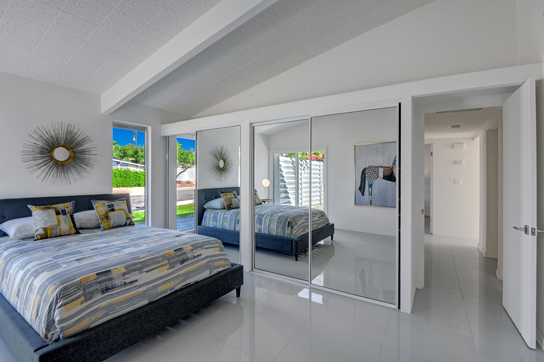 909 East Sunair Road Palm Springs, CA 92262 - Photo 14 of 39 MASTER BEDROOM REVERSE REFLECTIONS MLS