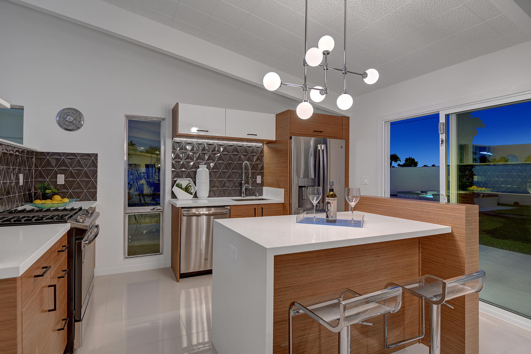 909 East Sunair Road Palm Springs, CA 92262 - Photo 29 of 39 KITCHEN NIGHT MLS