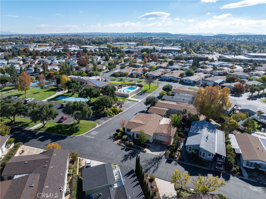 340 Nightingale Avenue Paso Robles, CA 93446 - Photo 39 of 41 an aerial view of a city with lots of residential buildings