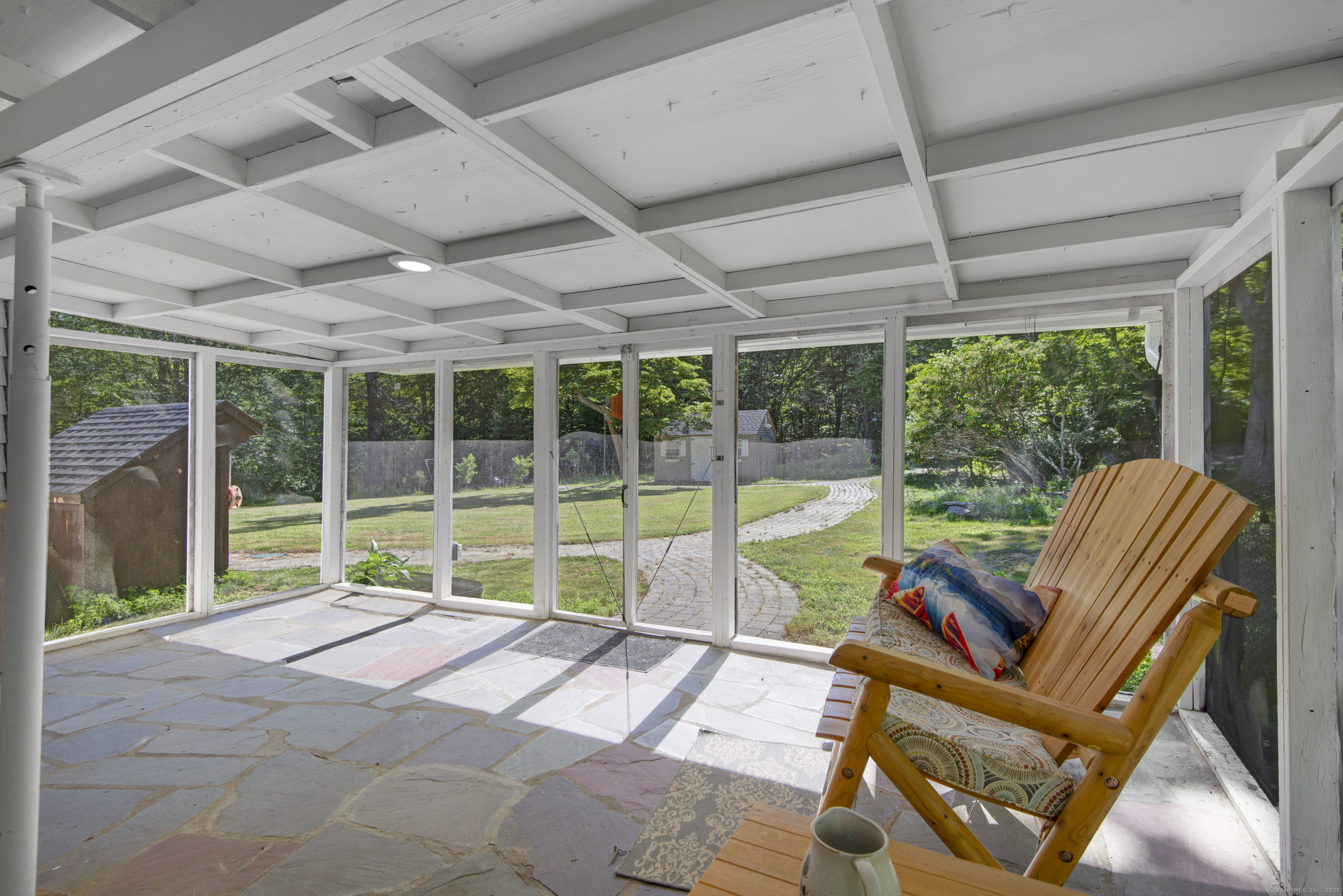 112 Cedar Swamp Road Deep River, CT 06417 - Photo 11 of 37 a view of swimming pool with seating area