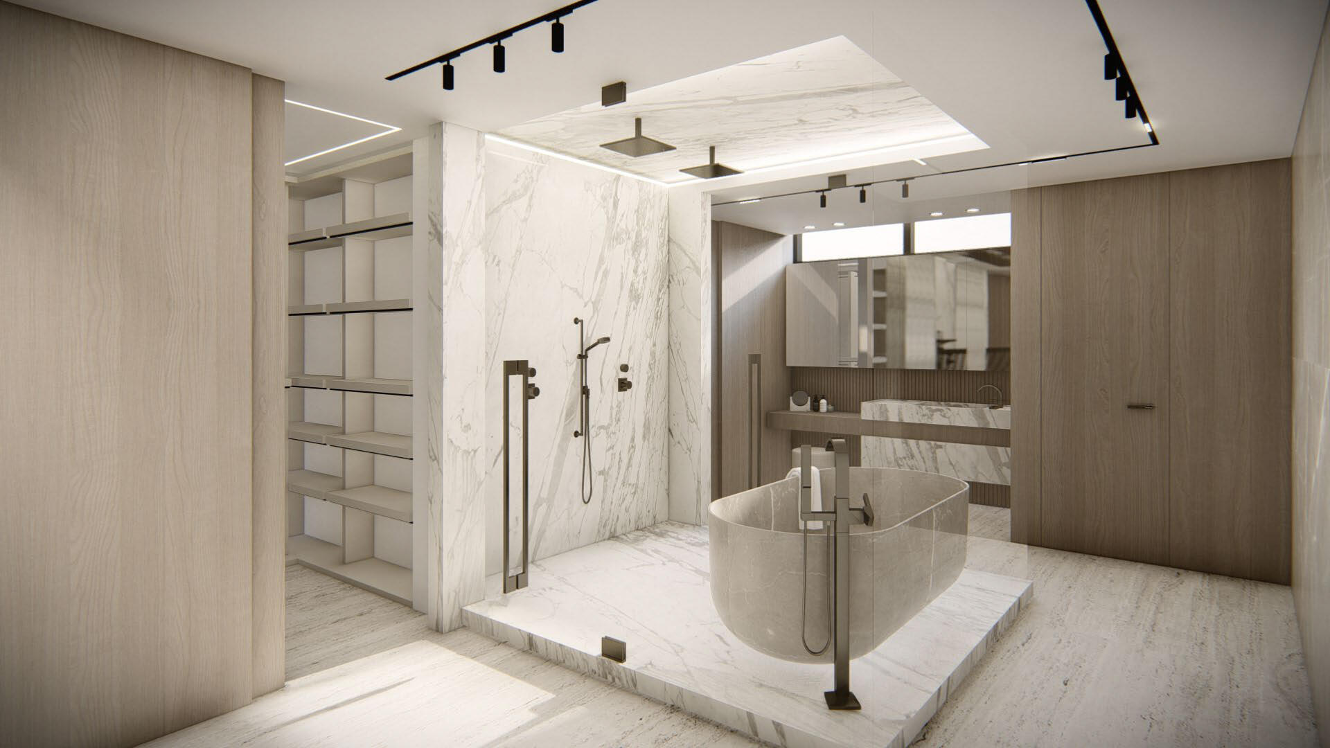 399 Northeast 7th Street Boca Raton, FL 33432 - Photo 17 of 22 Primary Suite Bath