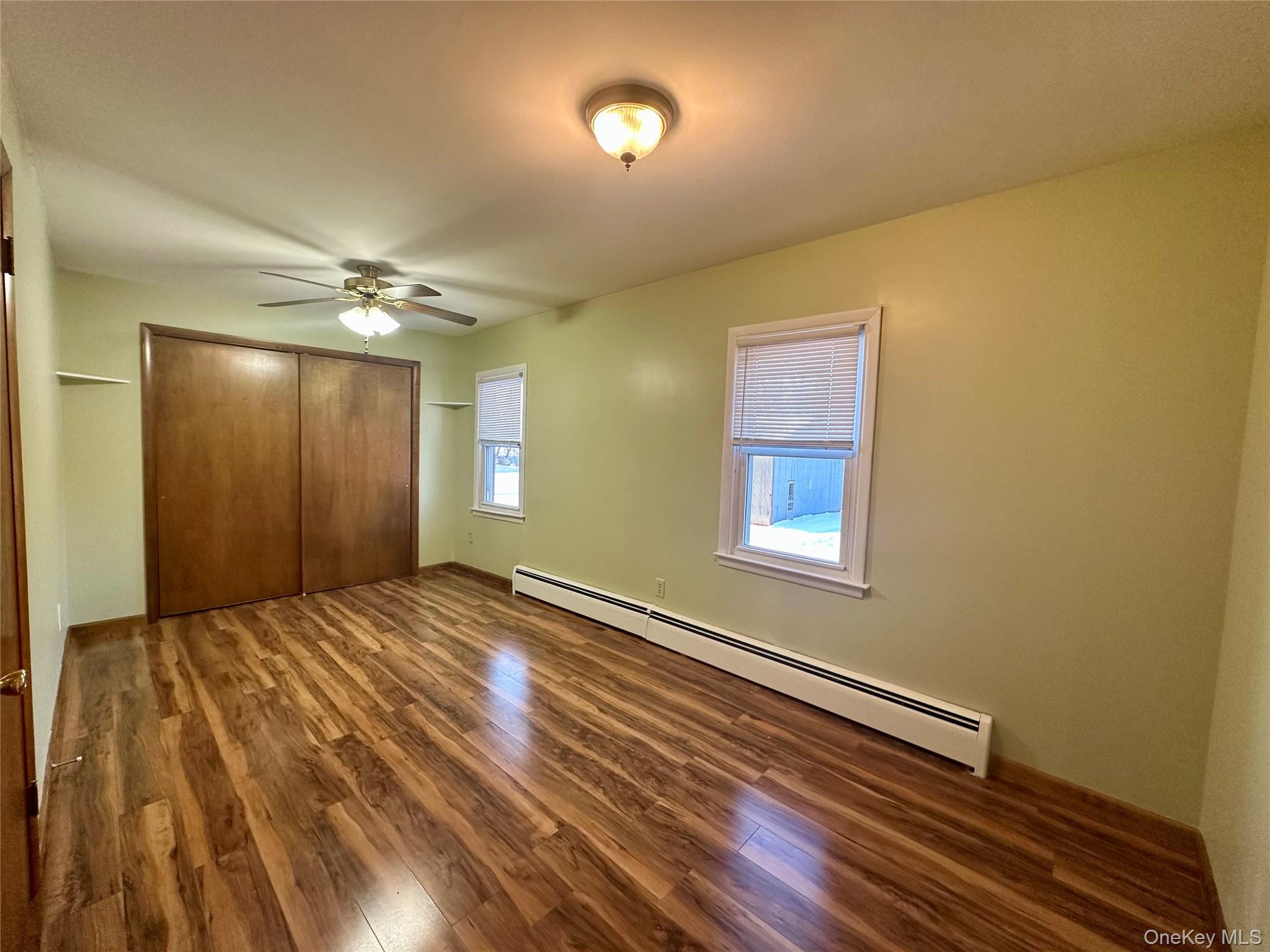 111 Round Hill Road Florida, NY 10921 - Photo 10 of 14 a view of an empty room with a chandelier fan