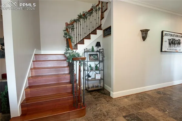 a view of entryway and hall