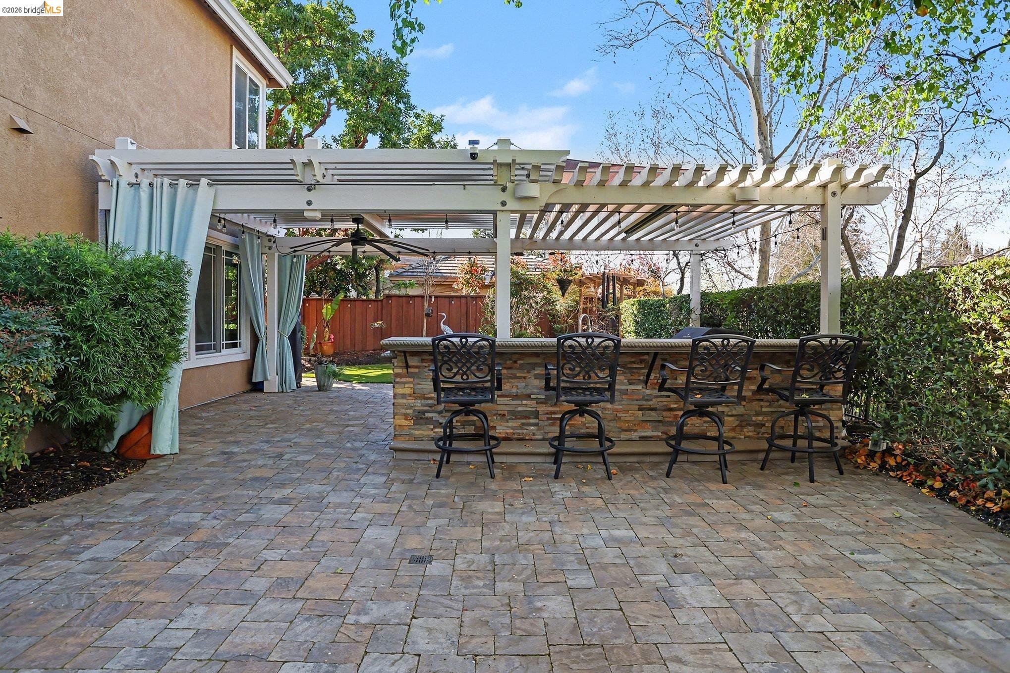 550 Rutherford Circle Brentwood, CA 94513 - Photo 22 of 28 View of patio with a pergola