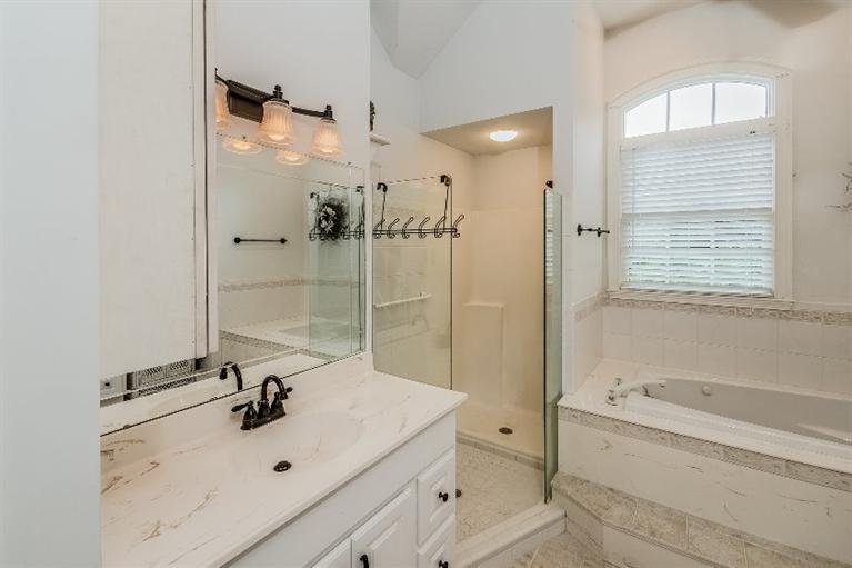 17 Meadowbrook Road Mashpee, MA 02649 - Photo 11 of 29 a bathroom with a sink a toilet and shower