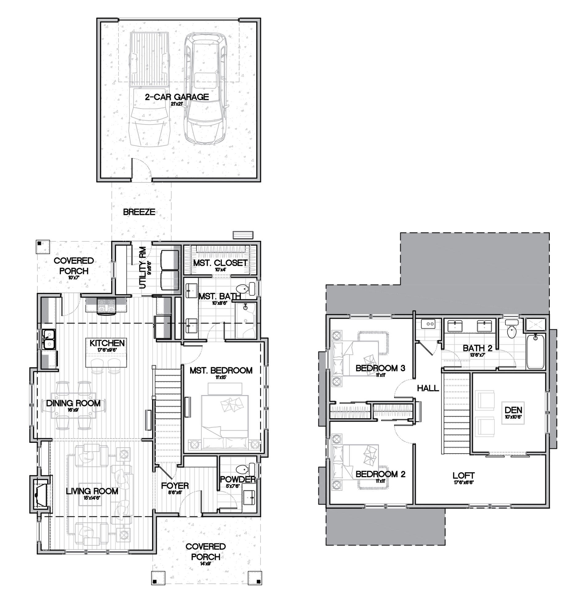 20530 Murphy Road, Unit LOT 50 Bend, OR 97702 - Photo 13 of 13 Floor Plans