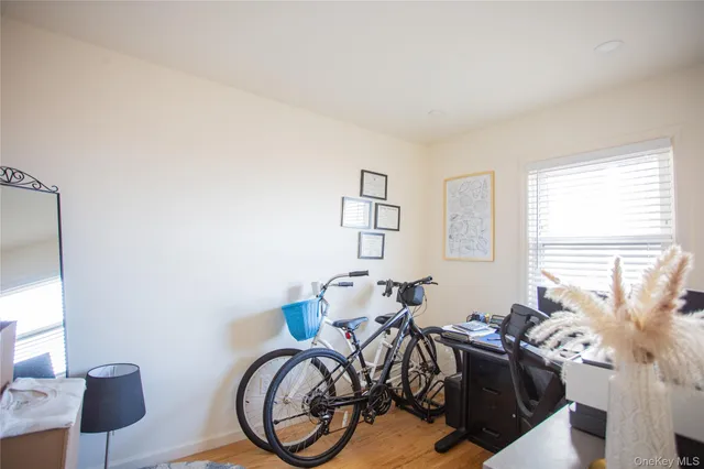 a view of a workspace with furniture