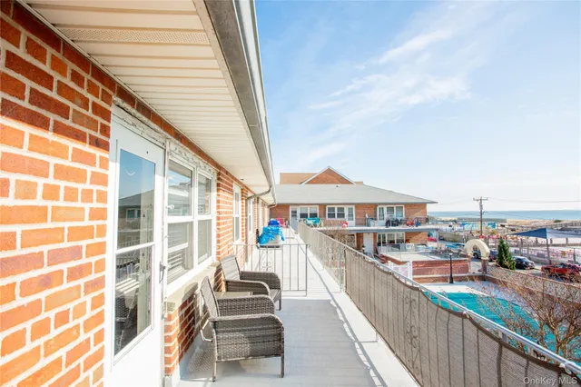 a view of a city from a terrace
