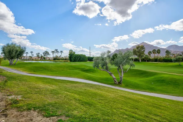 a view of a golf course
