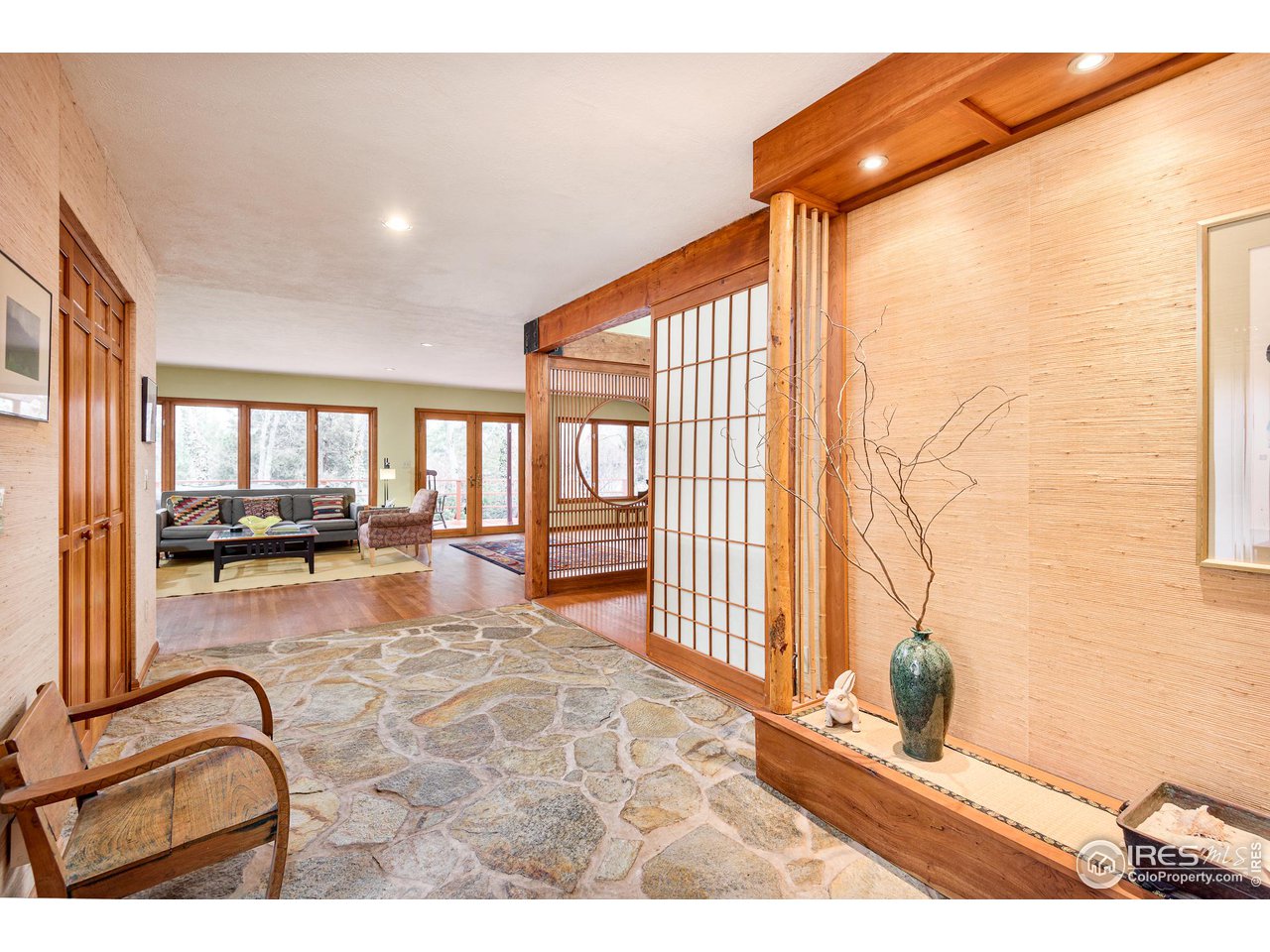 7845 Baseline Road Boulder, CO 80303 - Photo 5 of 40 a view of a living room and a floor to ceiling window