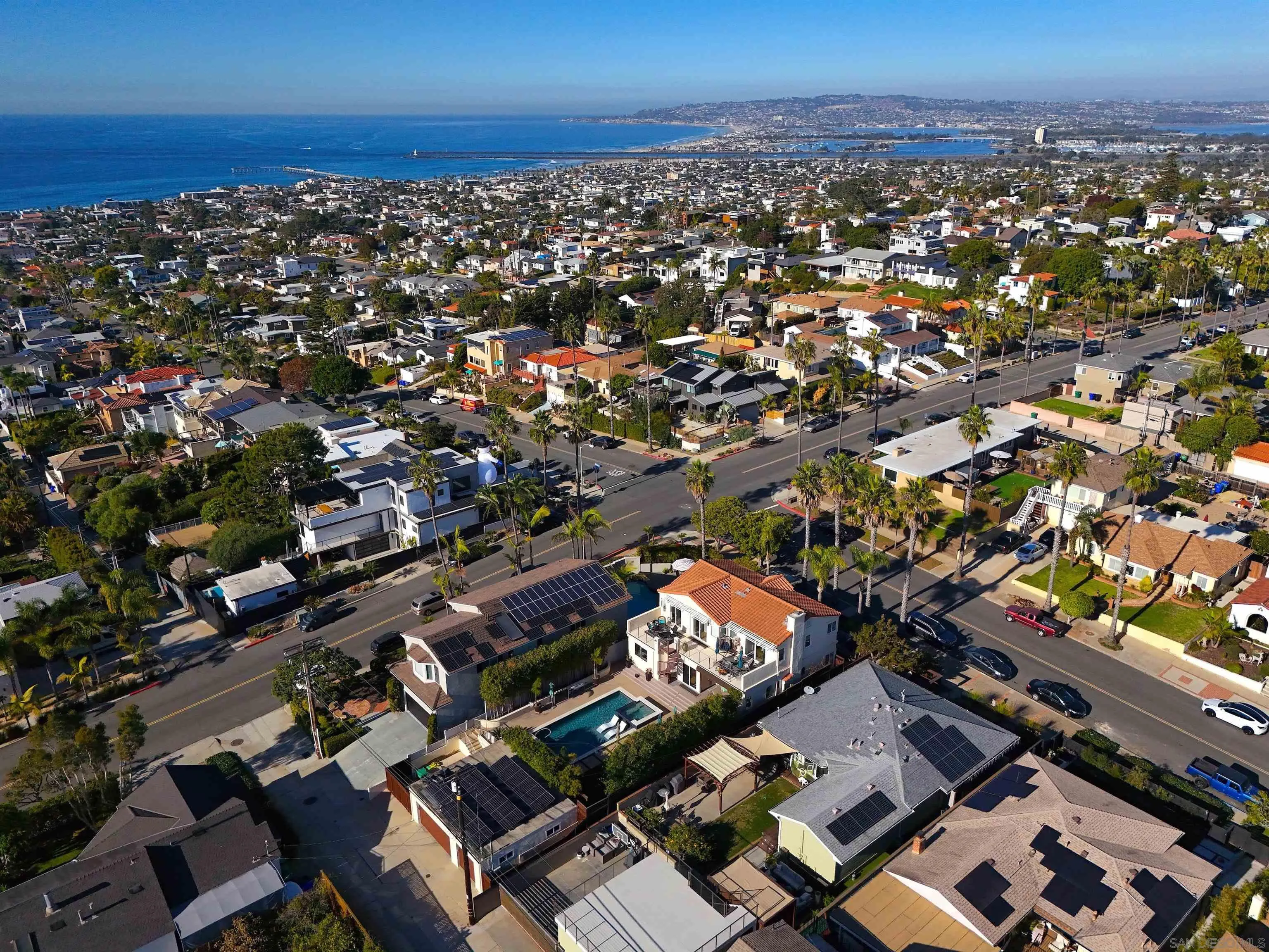 4385 Orchard Avenue San Diego, CA 92107 - Photo 46 of 55 an aerial view of multiple house
