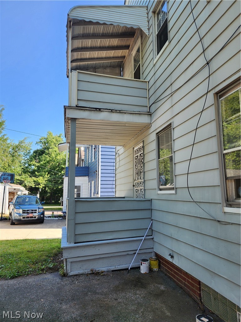 3566 Daleford Road Cleveland, OH 44120 - Photo 14 of 15 View of home's exterior with a balcony