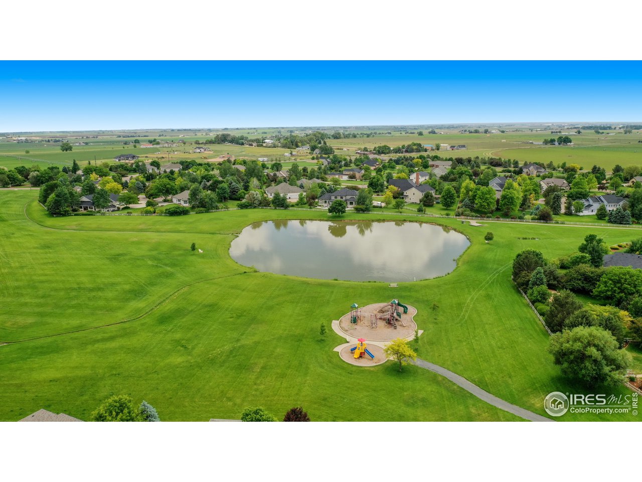 1200 Black Hawk Road Eaton, CO 80615 - Photo 25 of 34 Park and Pond just a short walk