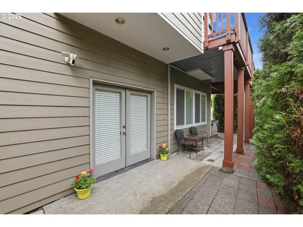 a view of outdoor space and porch