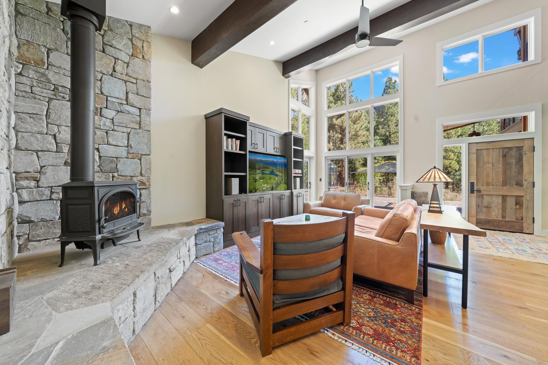 5720 Money Road Beckwourth, CA 96129 - Photo 15 of 28 a living room with furniture and a fireplace
