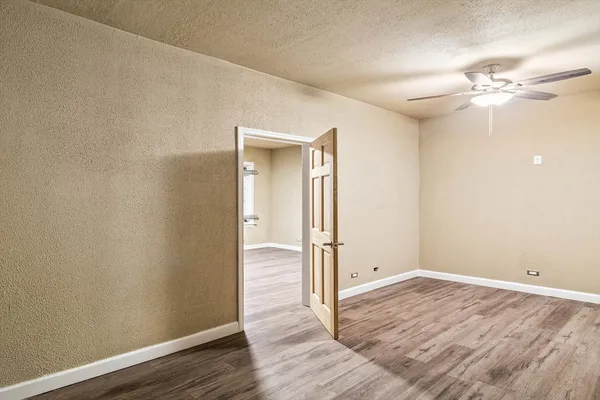 wooden floor in an empty room