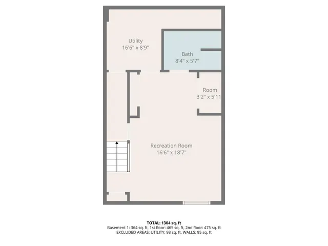 a picture of a room with a white wall and a large window