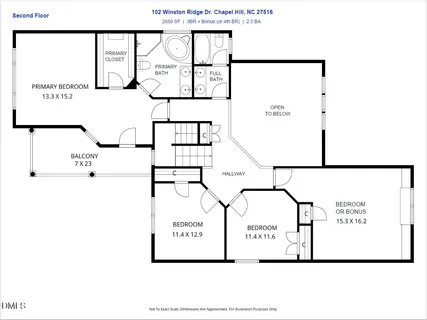 $799,000 | 102 Winston Ridge Drive, Chapel Hill, NC 27516