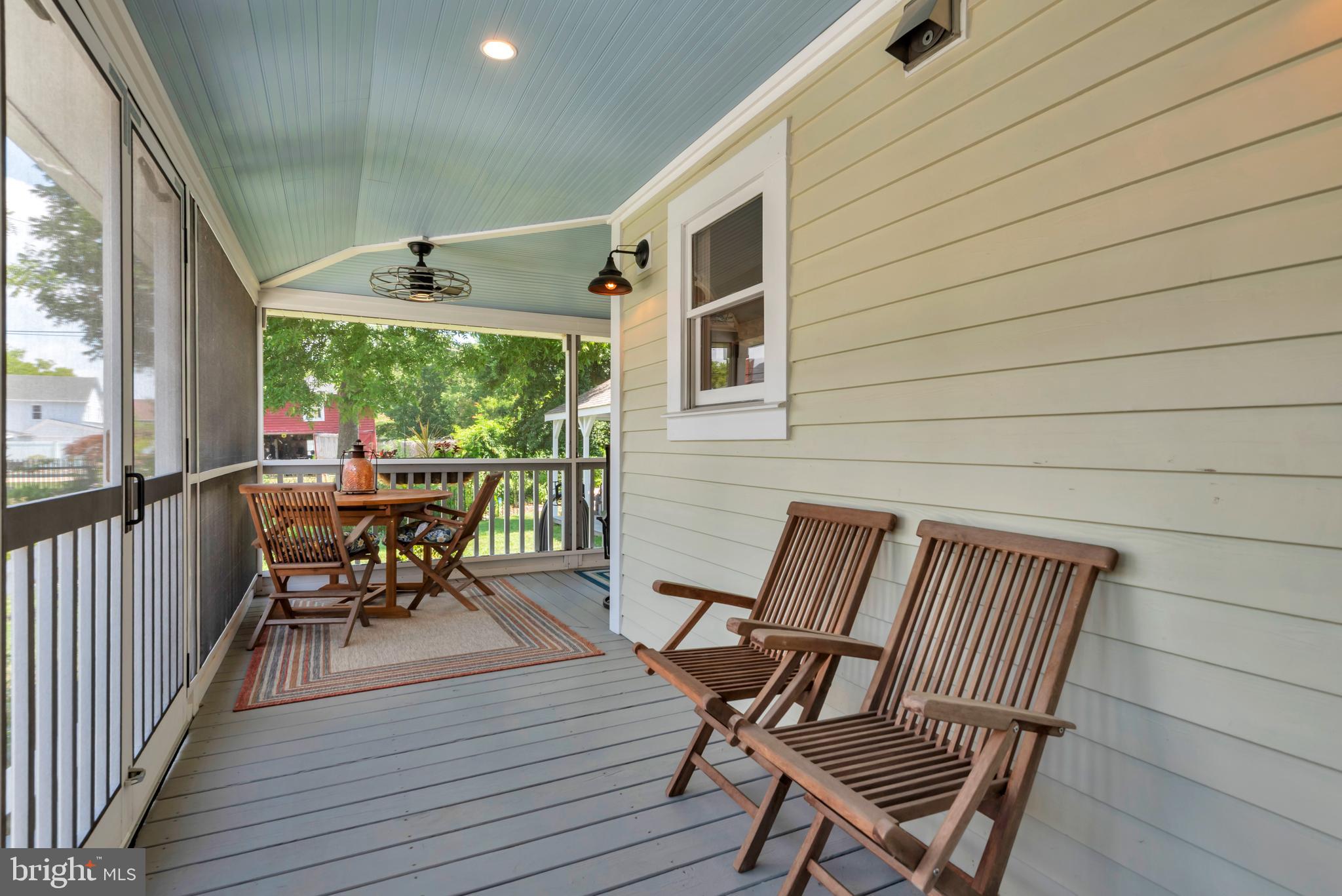 1109 Locust Street Cambridge, MD 21613 - Photo 7 of 67 Screen porch view from 2nd entrance