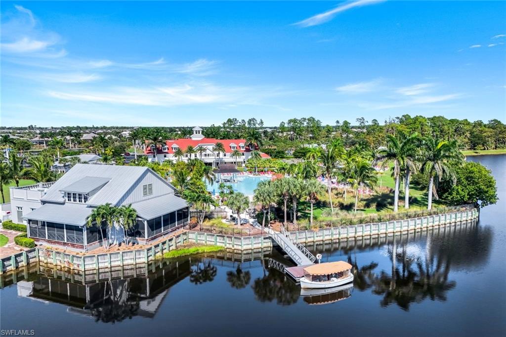 4905 Andros Drive Naples, FL 34113 - Photo 23 of 45 Aerial view of The Cypress waterway - you can kayak out to the Gulf!