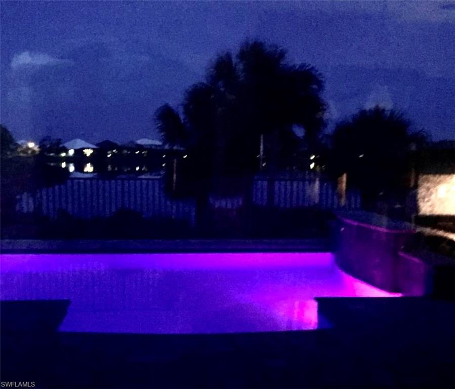 4905 Andros Drive Naples, FL 34113 - Photo 3 of 45 Pool at night