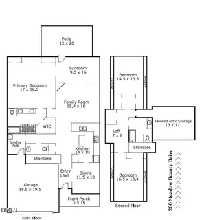 $485,000 | 266 Meadow Beauty Drive, Apex, NC 27539