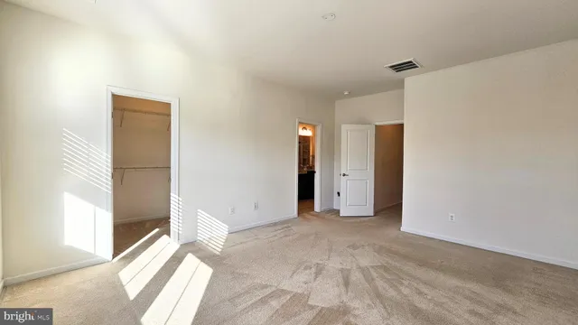 a view of empty room