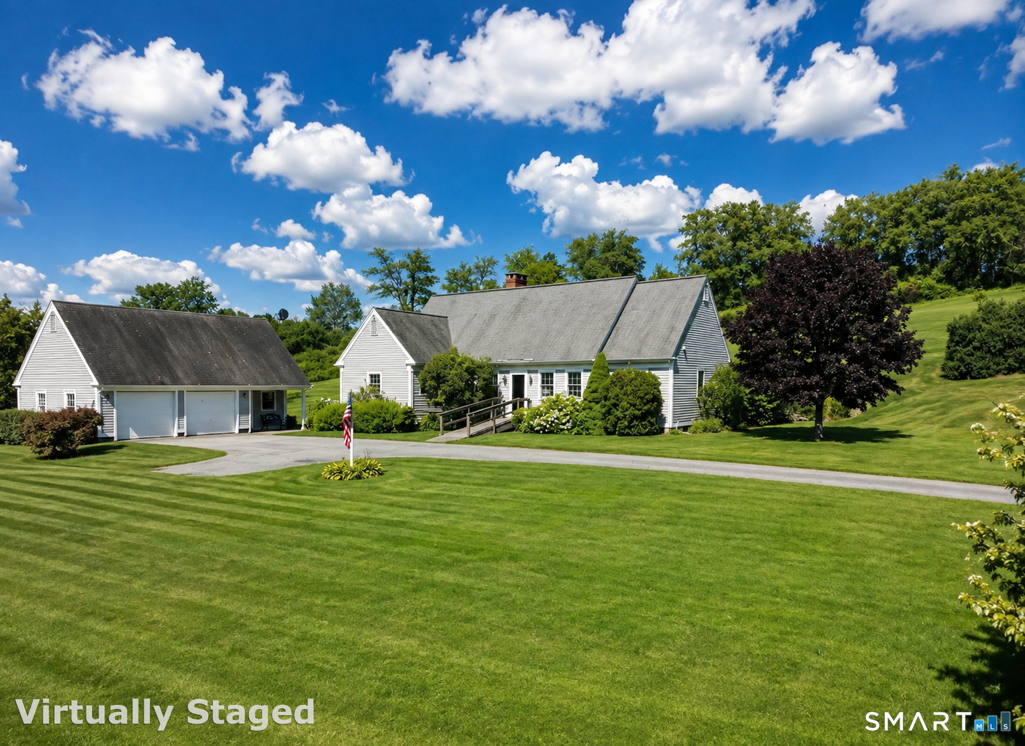 511 Perrin Road Woodstock, CT 06281 - Photo 1 of 40 Exceptional country estate gracefully set atop a private 3.5-acre hillside in scenic Woodstock, CT.