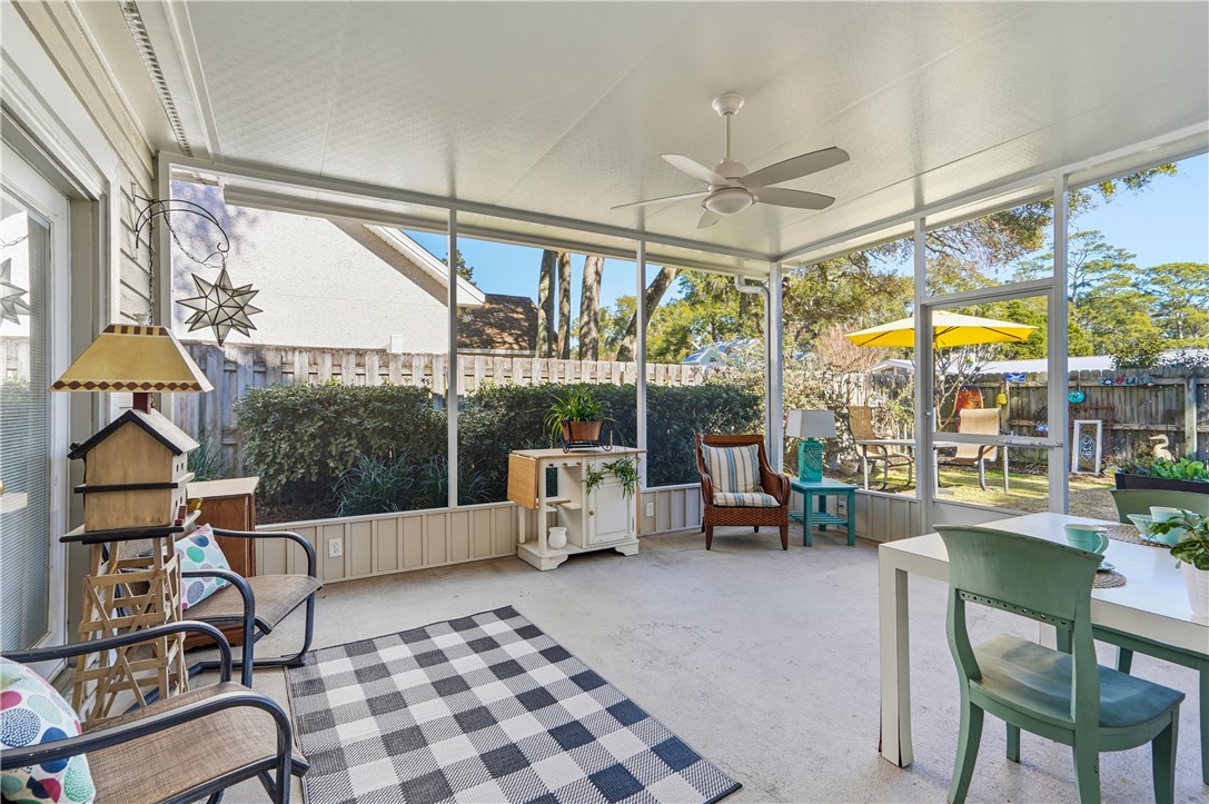 323 Sand Castle Lane St. Simons Island, GA 31522 - Photo 31 of 41 Screened porch
