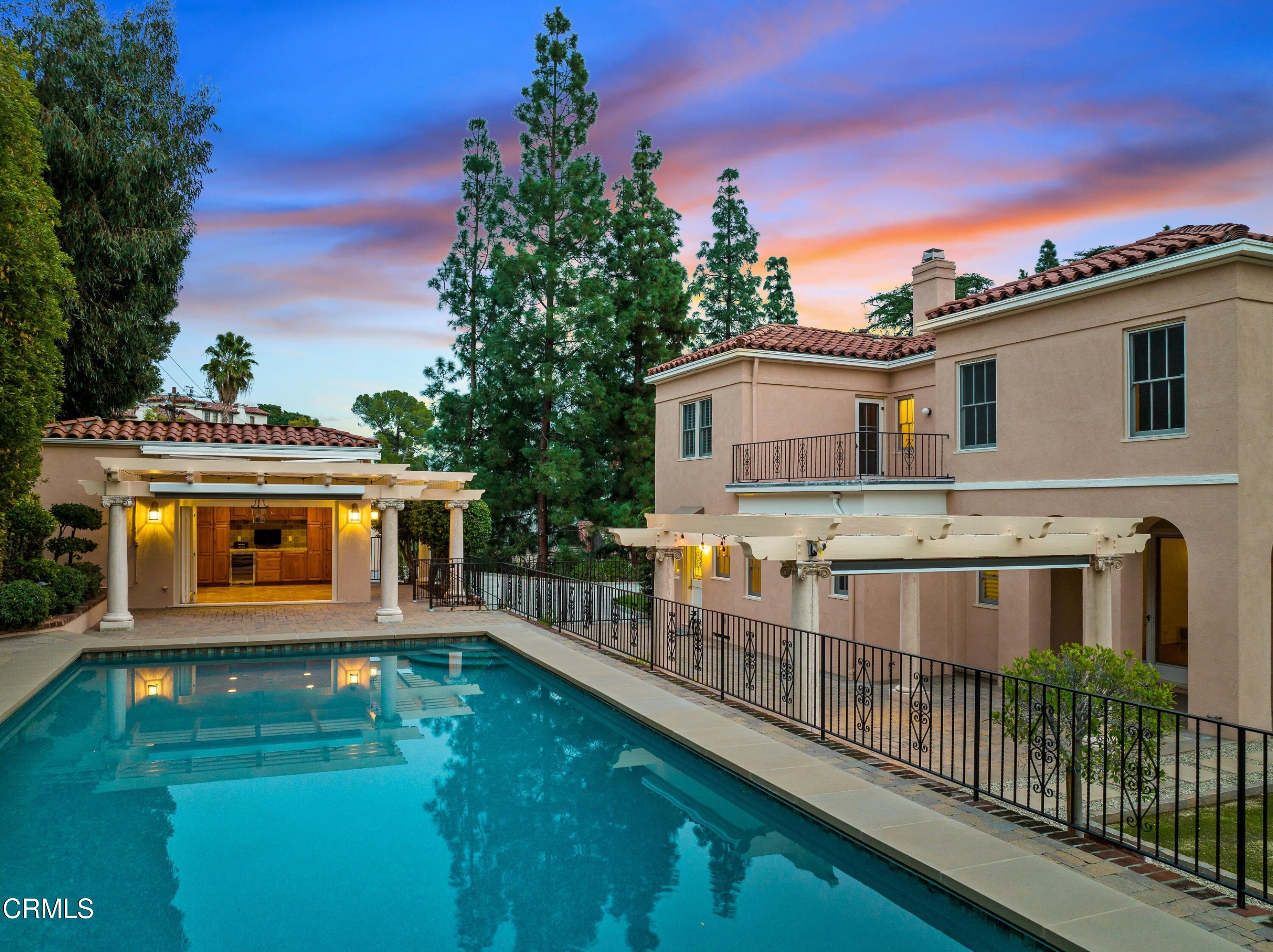 625 Cumberland Road Glendale, CA 91202 - Photo 70 of 73 a view of a house with a yard and deck