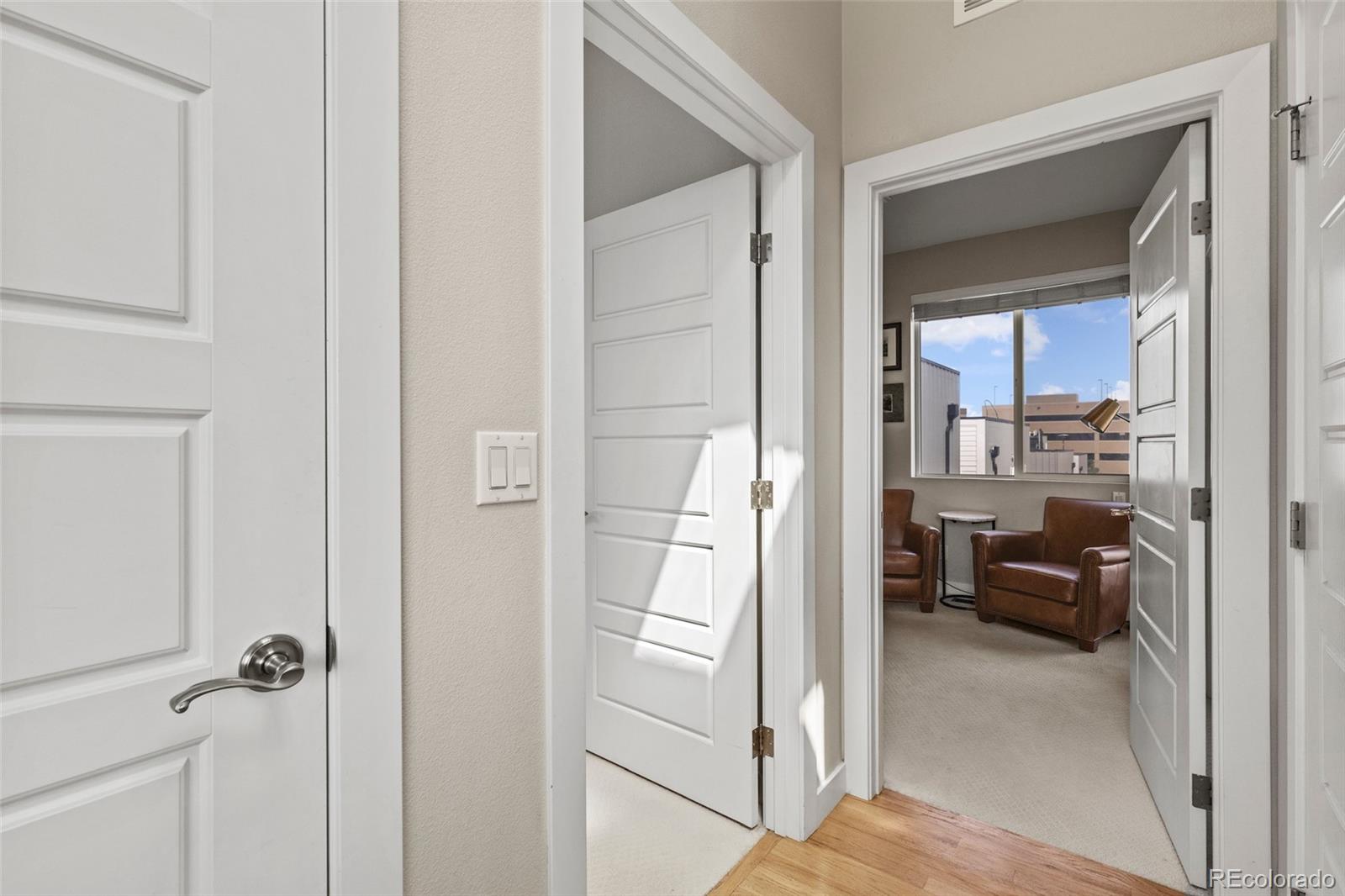 3553 South Emerson Street, Unit 2 Englewood, CO 80113 - Photo 11 of 31 a kitchen with a refrigerator and microwave