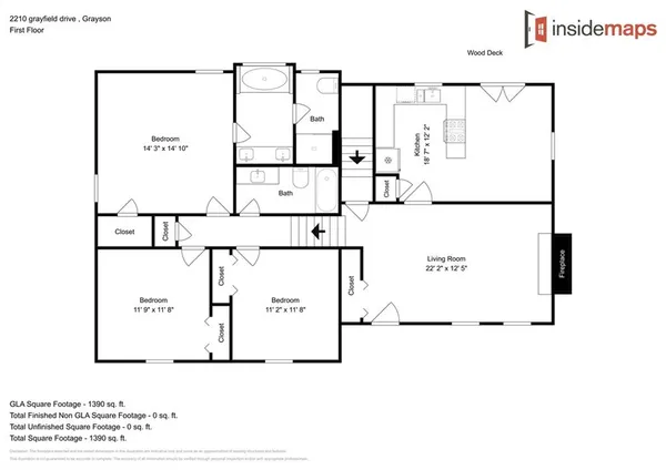$2,150 | 2210 Grayfield Drive, Grayson, GA 30017