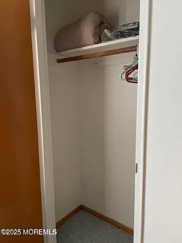 a close up view of a rack