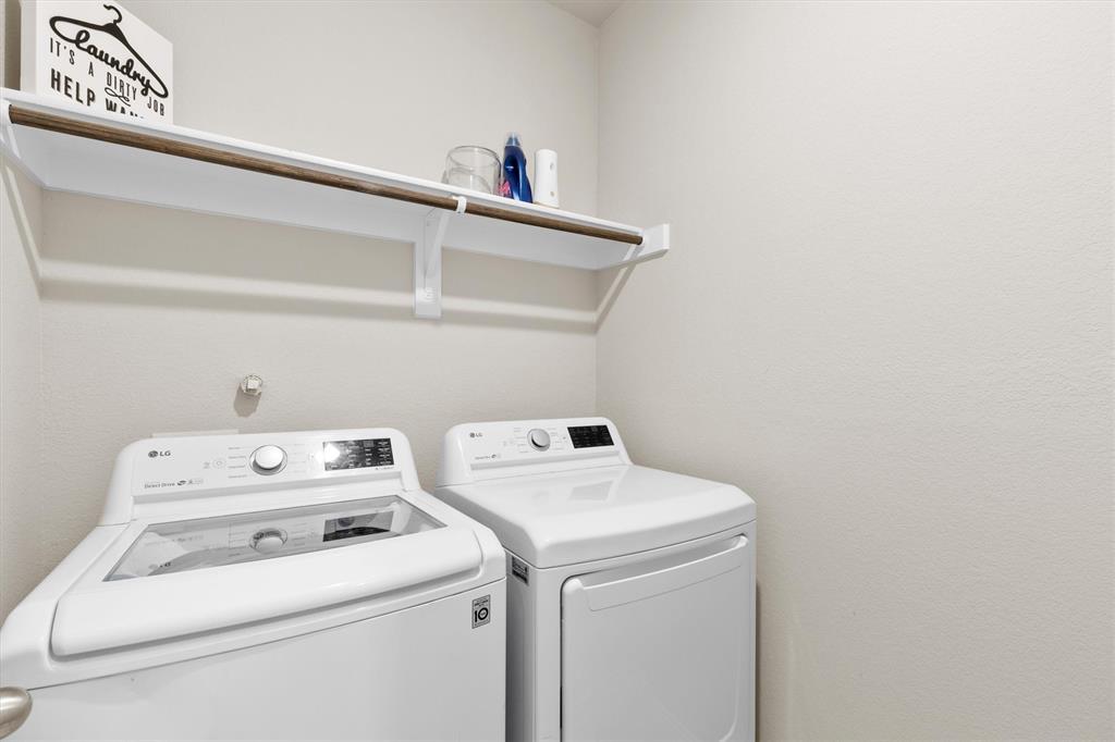 3306 Greymoore Drive Anna, TX 75409 - Photo 23 of 32 Laundry room with additional closet