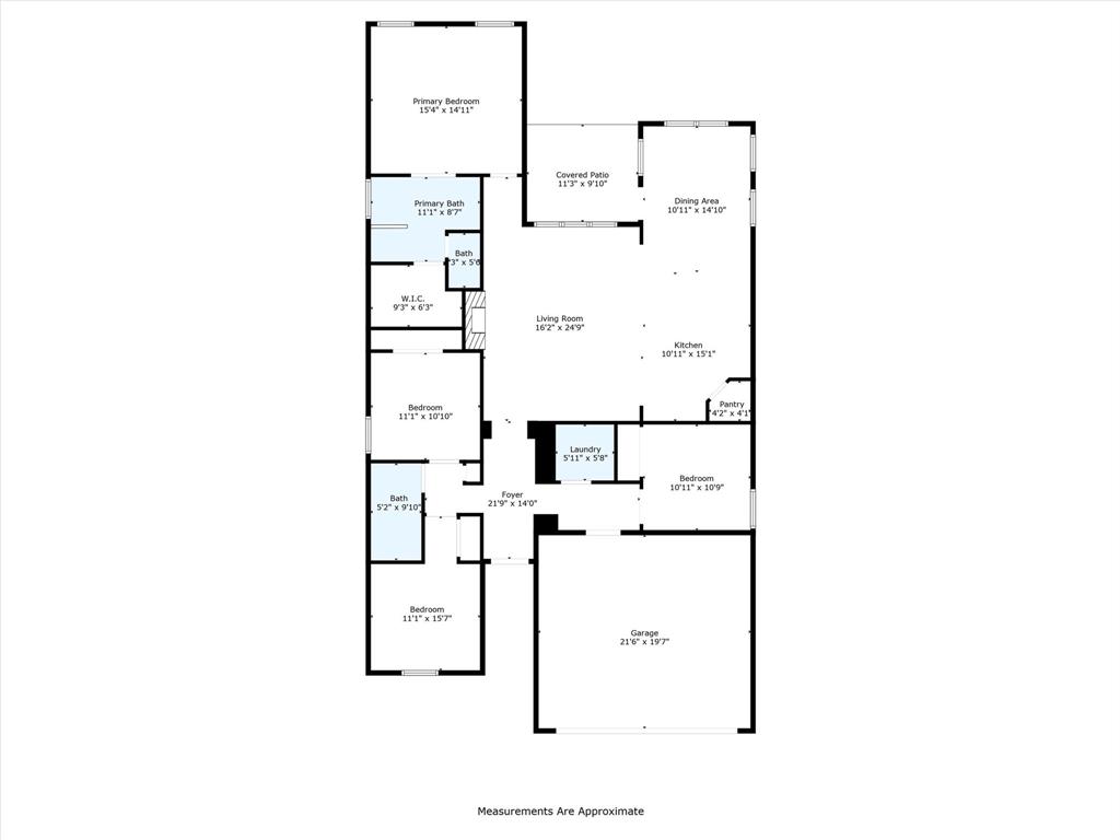 3306 Greymoore Drive Anna, TX 75409 - Photo 32 of 32 View of floor plan / room layout