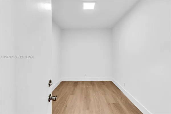 a view of a small space