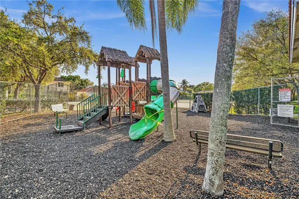 a view of outdoor space with seating area
